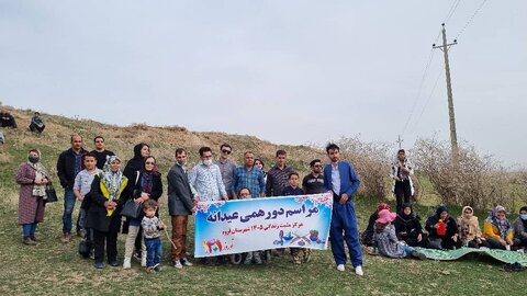 گزارش تصویری | مراسم بزرگ دورهمی معلولان روز ۱۳ فروردین در روستای گردشگری نجف آباد با حضور ۲۵۰ نفر از مددجویان مثبت زندگی ۱۴۰۵ شهرستان قروه