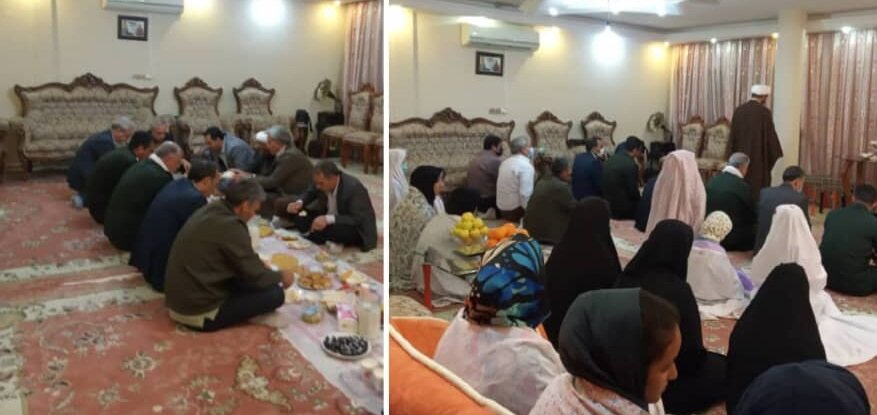 برگزاری ضیافت افطاری اولین روز ماه مبارک رمضان در مرکز خیریه دختران بی سرپرست سما شهرستان قروه