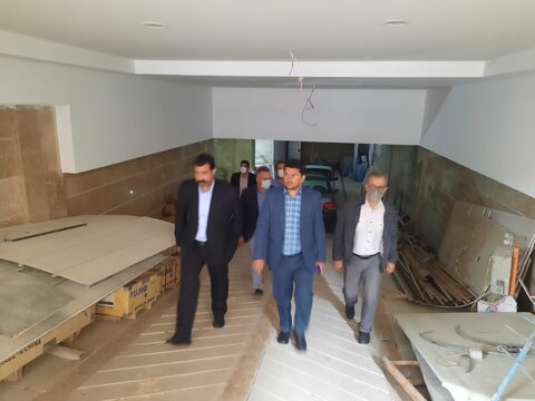 بازدید معاون توسعه مدیریت و منابع سازمان بهزیستی از زائرسرای هتل تراز معلولین مشهد