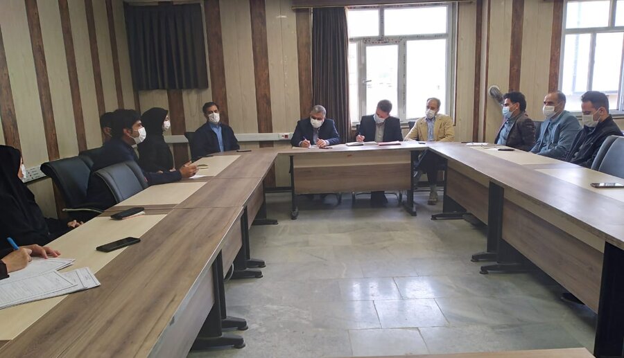 اسدآباد |جلسه شورای اداری شهرستان،  باحضور مدیر کل بهزیستی استان