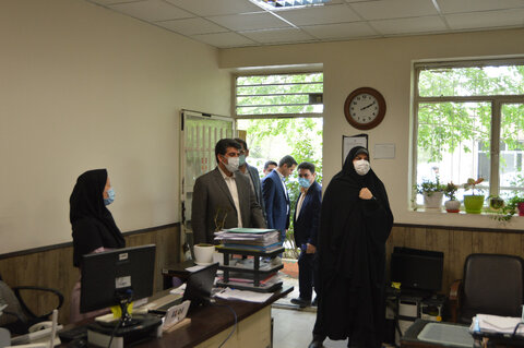 حضور سرپرست بهزیستی استان تهران در ستاد شمیرانات