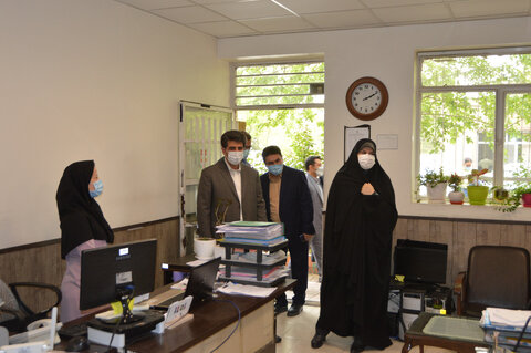 گزارش تصویری| حضور سرپرست بهزیستی استان تهران در ستاد شمیرانات 