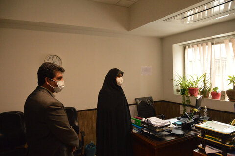 حضور سرپرست بهزیستی استان تهران در ستاد شمیرانات