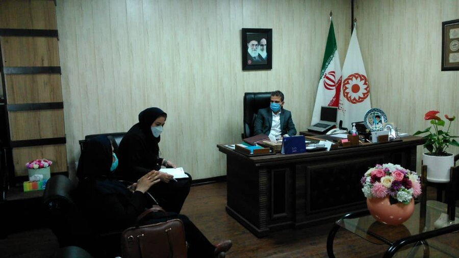نشست سرپرست بهزیستی استان گیلان با مسئولین مراکز مثبت زندگی