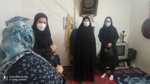 بازدید مدیران بهزیستی استان کرمانشاه از منزل مددجویان  تحت حمایت