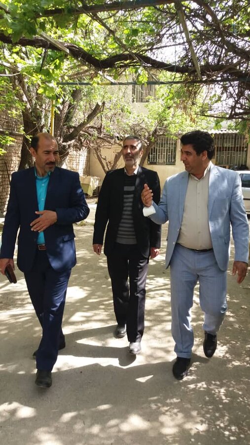 شهریار| بازدید روسای بهزیستی وفنی وحرفه ای از مرکز توانمندسازی افراد بهبود یافته