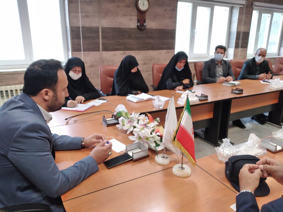 جلسه گروههای جهادی بهزیستی استان اردبیل