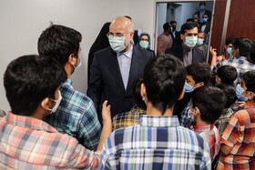 گزارش تصویری| دیدار صمیمانه رئیس مجلس شورای اسلامی در جمع فرزندان موسسه شکوفه‌ها