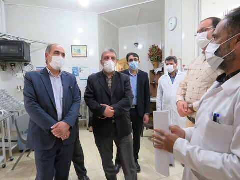 فلاورجان | گزارش تصویری - بازدید مسئولین شهرستان از مرکز توانبخشی شفاء