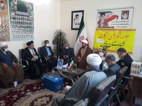 گزارش تصویری | تشکیل جلسه شورای زکات شهرستان هریس