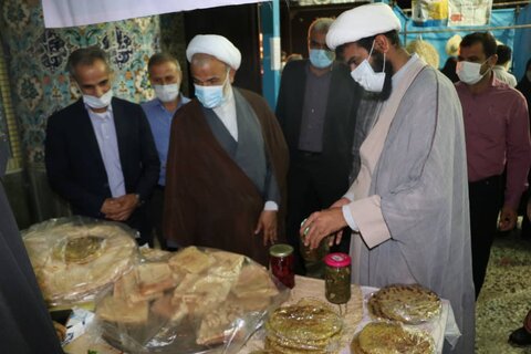 گزارش تصویری افتتاح نمایشگاه ضیافت مهربانی بهزیستی شهرستان دشتستان