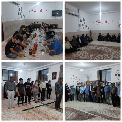 داراب| برگزاری سفره افطار ماه مهمانی خدا در کنار فرزندان مرکز "سرای مهر " شهرستان داراب به بهانه جشن روزه اولی ها