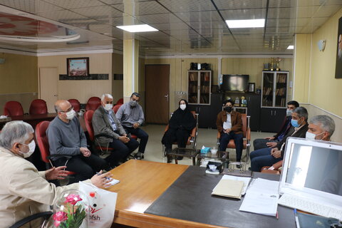 گزارش تصویری |دیدار صمیمانه فرمانده بسیج ادارات استان با مدیر کل بهزیستی استان