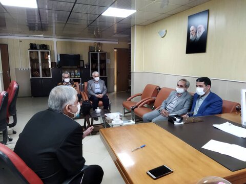 گزارش تصویری|دیدار مدیر کل کمیته امداد با مدیر کل بهزیستی استان