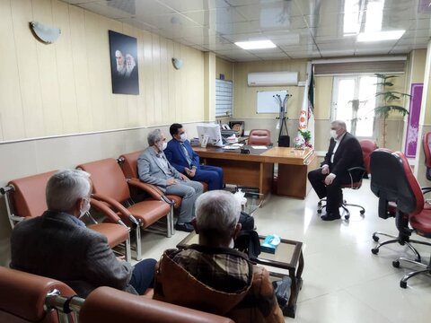 گزارش تصویری|دیدار مدیر کل کمیته امداد  امام ( ره )با مدیر کل بهزیستی استان