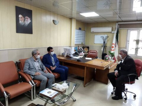 گزارش تصویری|دیدار مدیر کل کمیته امداد با مدیر کل بهزیستی استان