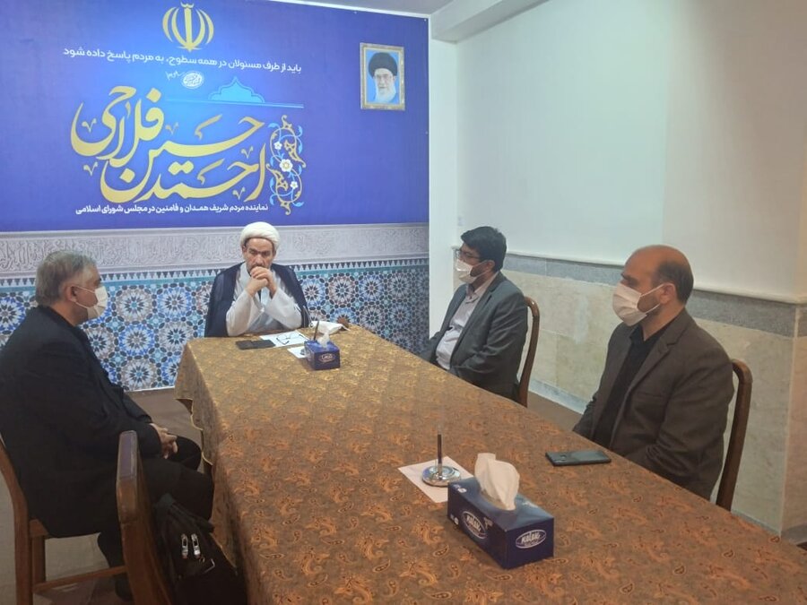 دیدار با نماینده مردم همدان در مجلس شورای اسلامی