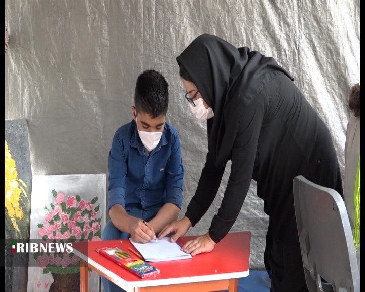 در رسانه/نمایشگاه توانمندی های کودکان اتیسم در شیراز
