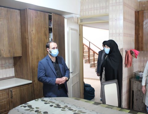 گزارش تصویری| بازدید میدانی بهزیستی و دادستانی البرز از مرکز نگهداری از سالمندان "ماه منیر"