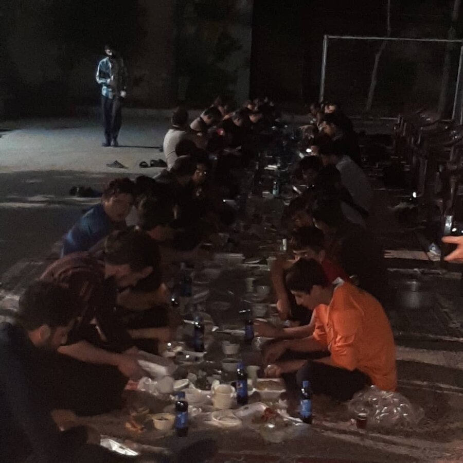 مراسم افطاری کودکان مرکز یاسر با حضور مسئولان بهزیستی و فولاد اصفهان