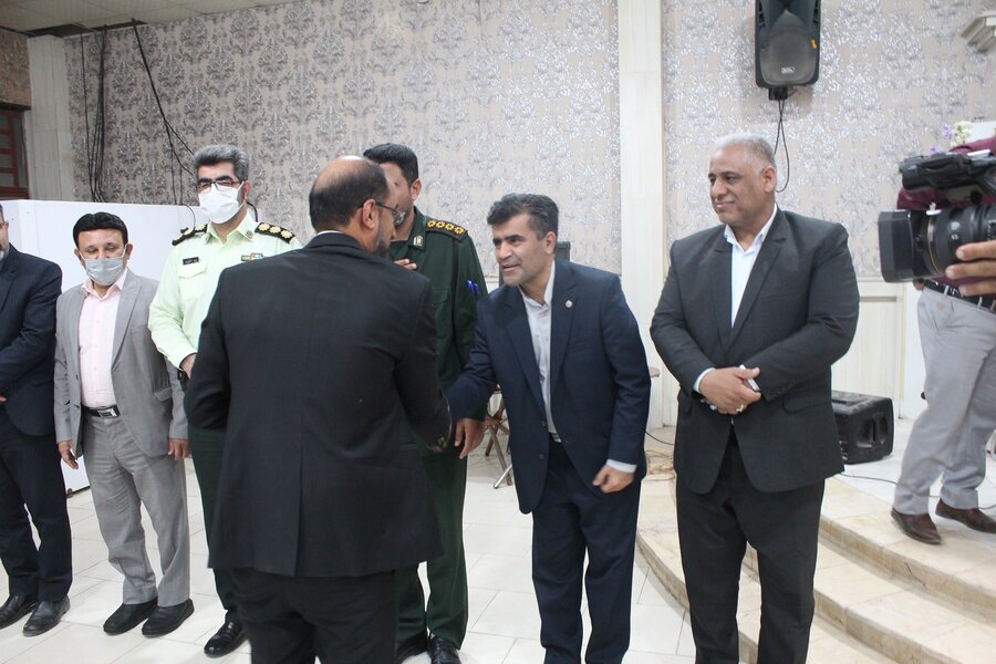 حضور سرپرست بهزیستی خوزستان در شهرستان دشت آزادگان