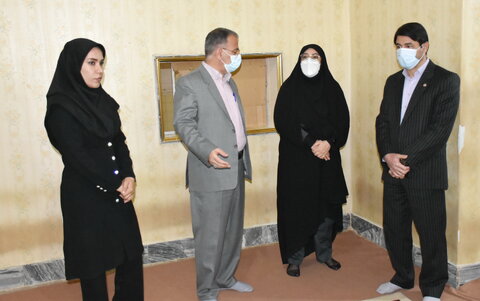 بازدید رئیس سازمان مدیریت و برنامه ریزی استان لرستان از مراکز ماده ۱۶ معتادین متجاهر زنان و مردان