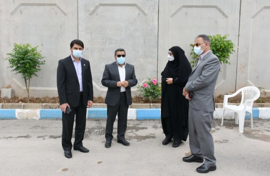 بازدید رئیس سازمان مدیریت و برنامه ریزی استان لرستان از مراکز درمان و بازتوانی معتادین متجاهر زنان و مردان