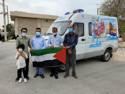 گزارش تصویری |حضور خودرو اورژانس اجتماعی بهزیستی سراسر استان در مراسم روز جهانی قدس