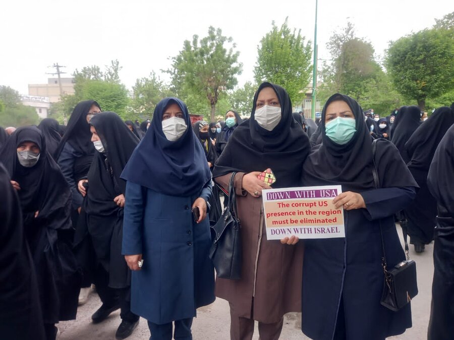  حضور کارکنان بهزیستی استان در راهپیمایی روز جهانی قدس 