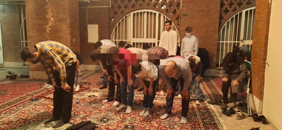 حضور گروه جهادی فرهنگی امام خمینی(ره) در مرکز شهید قدوسی شمیرانات