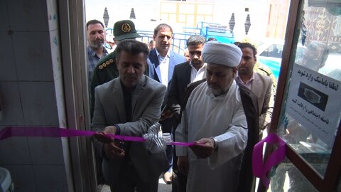 افتتاح موسسه خیریه و توزیع  بسته های  معیشتی در باوی با حضور سرپرست بهزیستی خوزستان