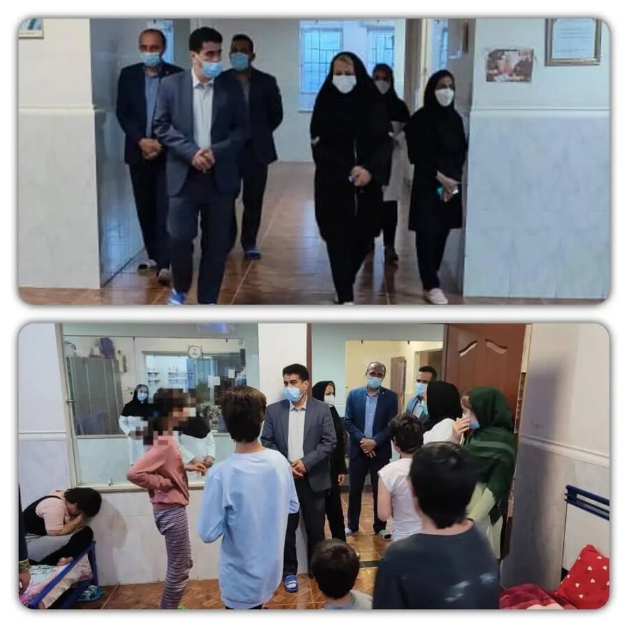 بازدید بازرس دادستان کل کشور از مراکز تحت پوشش بهزیستی آذربایجان غربی 