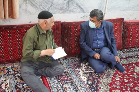 گزارش تصویری| ملاقات چهره به چهره مدیر کل بهزیستی البرز با نمازگزاران شهرستان نظرآباد