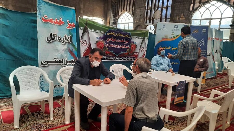 میز خدمت بهزیستی خوزستان