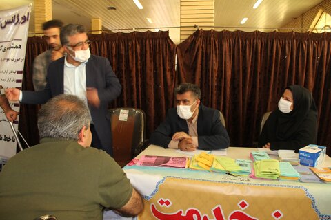دیدار مردمی  سرپرست بهزیستی خوزستان درمصلای نماز جمعه گتوند