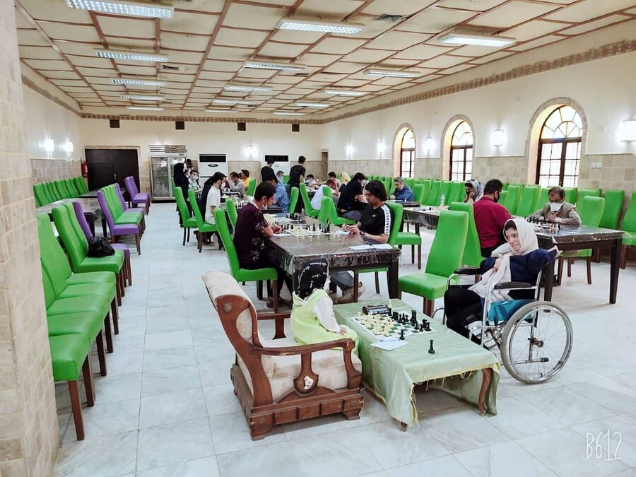 برگزاری مسابقات کشوری شطرنج ویژه معلولان ،به میزبانی  آبادان 