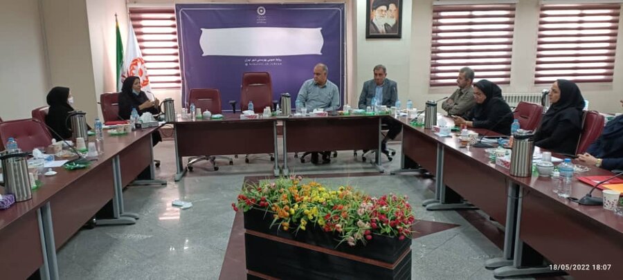 شهر تهران| اولین جلسه سرپرست بهزیستی شهرستان با مدیران مراکز