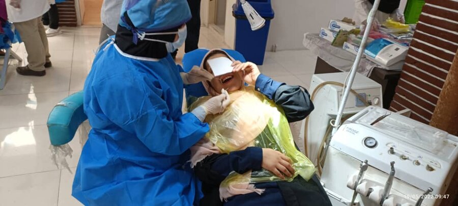 ارائه خدمات تخصصی دندانپزشکی به مددجویان تهرانی