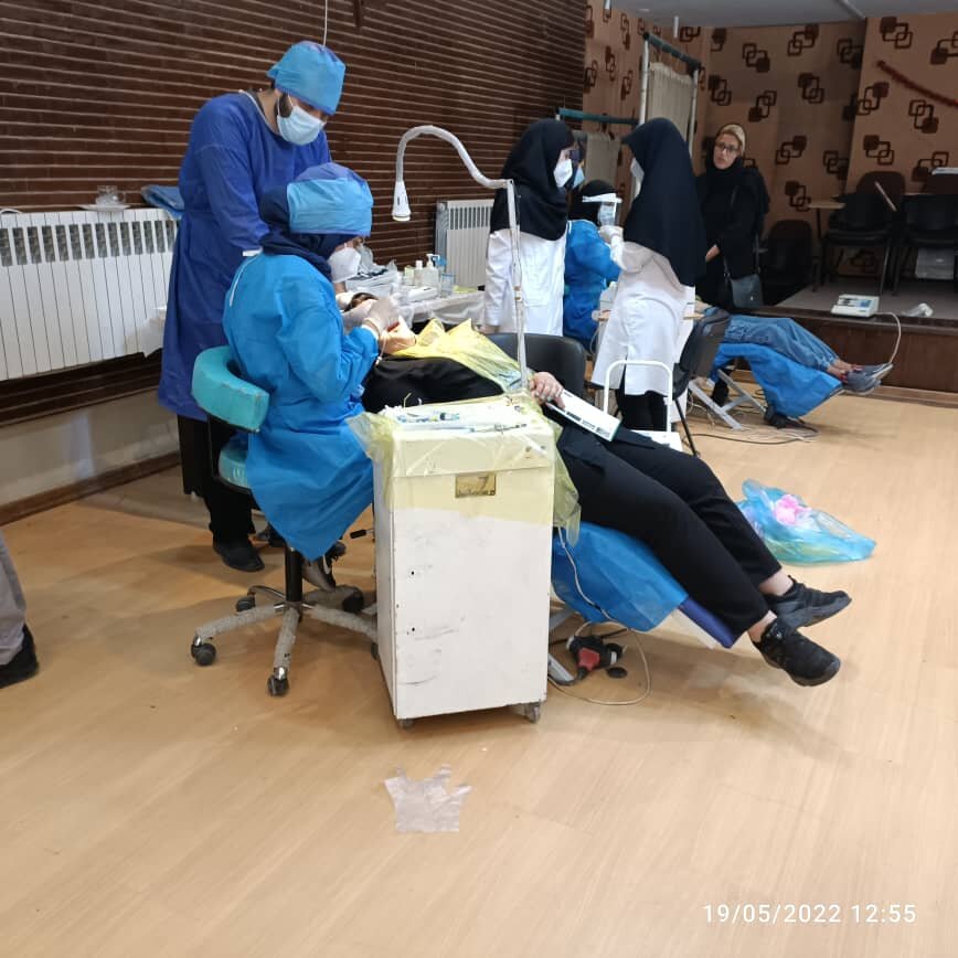 ارائه خدمات تخصصی دندانپزشکی به مددجویان تهرانی