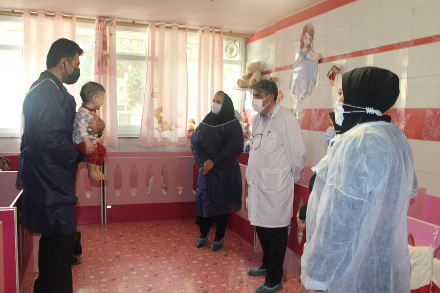 شمیرانات| بازدید سرپرست بهزیستی شهرستان از شیرخوارگاه آمنه