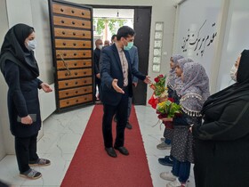 دیدار صمیمانه رئیس سازمان بهزیستی کشور با فرزندان خانه شکوفه‌های اردبیل