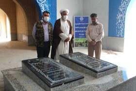 ارتباط تصویری رییس سازمان بهزیستی کشور با مسجد جامع و گلزار شهدای خرمشهر