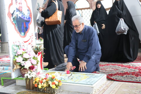 برگزاری مراسم گرامیداشت آزادسازی خرمشهر در گلزارشهدای رشت