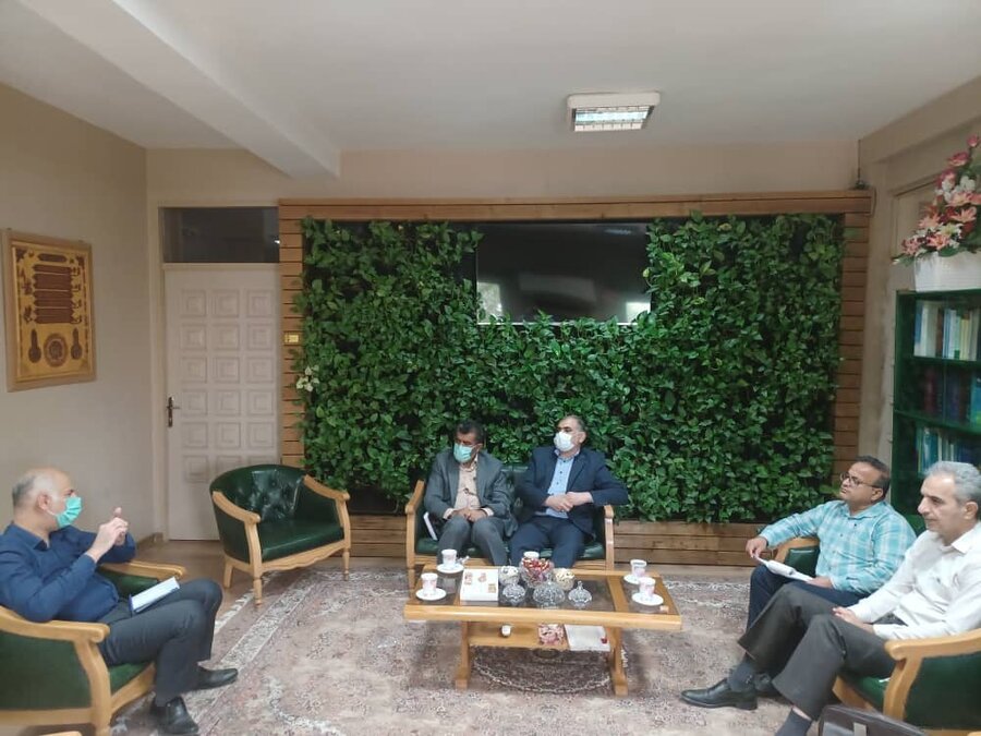 دومین جلسه سرپرست بهزیستی خوزستان با رییس سازمان مدیریت و برنامه ریزی استان