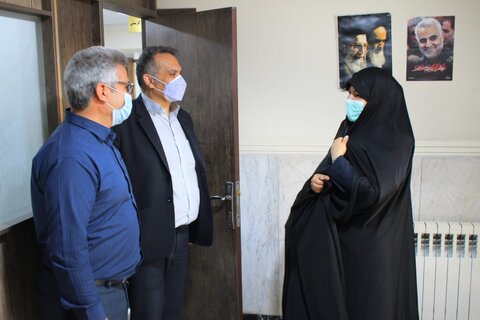 گزارش تصویری | دیدار مدیرکل بهزیستی استان البرز با کارکنان بهزیستی شهرستان فردیس  
