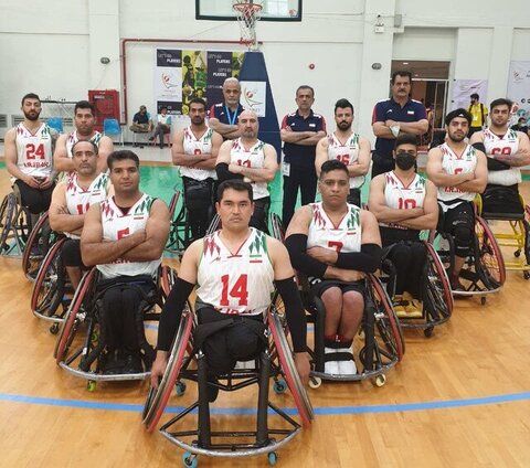 تیم ملی بسکتبال با ویلچر مردان ایران نائب قهرمان رقابت‌های آسیا و اقیانوسیه شد