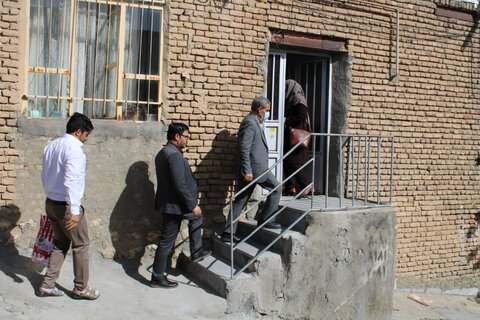 دیدار سرپرست بهزیستی استان کردستان با مددجویان دیواندره ای