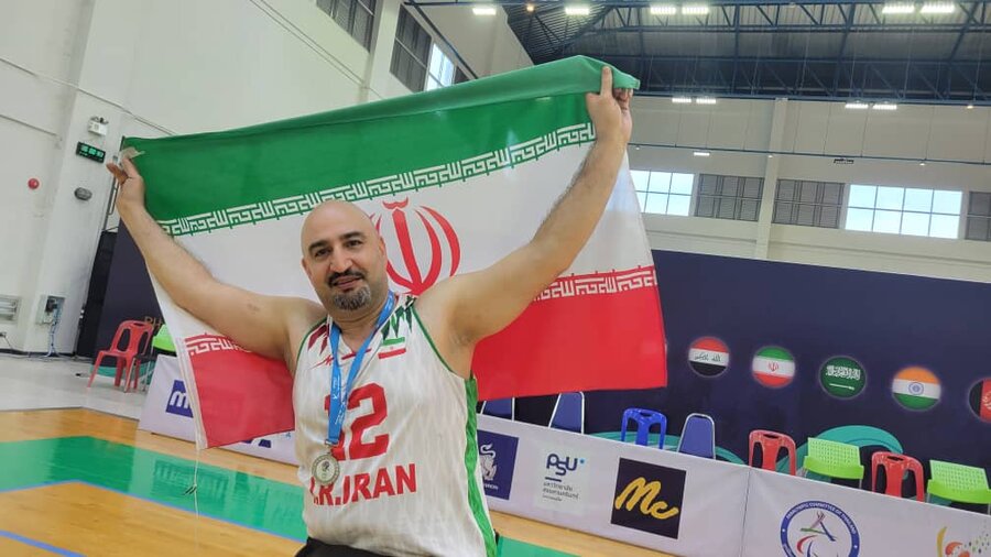 «علیرضا کمالی‌فر» عضو تیم ملی اعزامی بسکتبال با ویلچر مردان