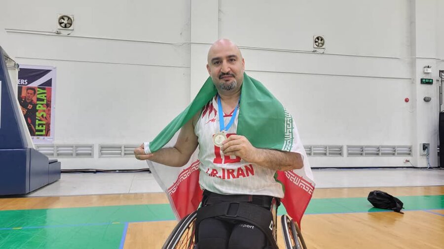 «علیرضا کمالی‌فر» عضو تیم ملی اعزامی بسکتبال با ویلچر مردان
