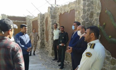 گزارش تصویری :بازدید فرماندار کهک از کمپ امید رهایی بهبودیافتگان کهک